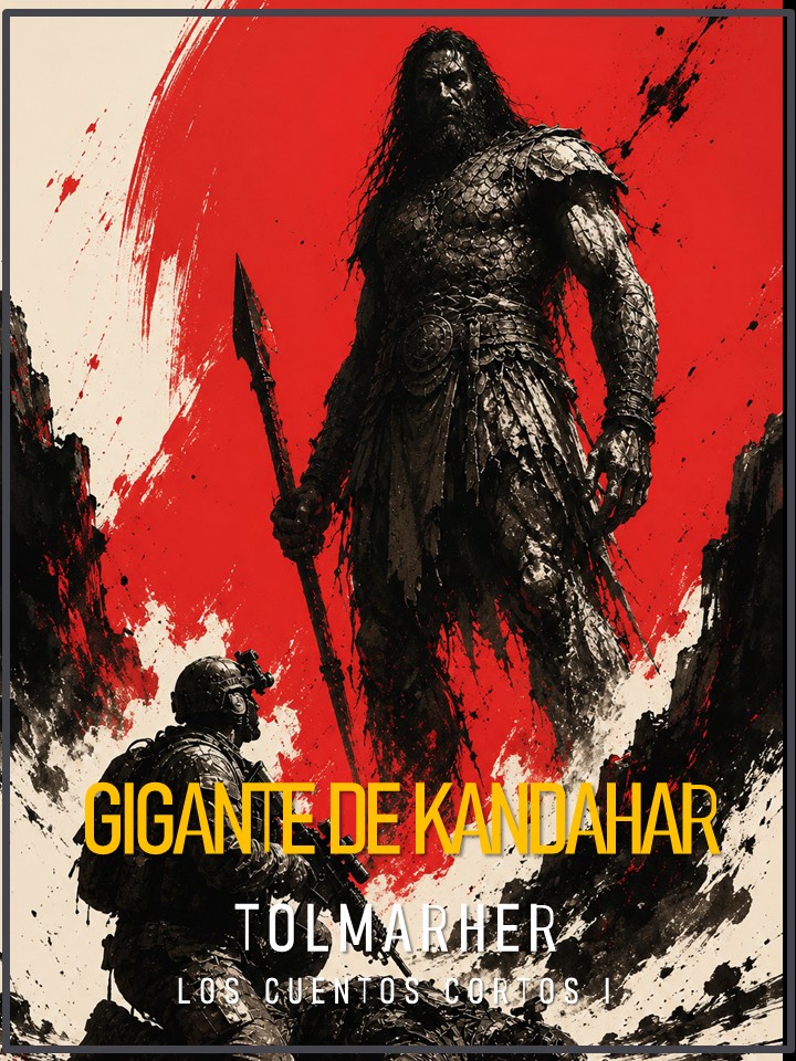 Portada completa de El gigante de Kandahar