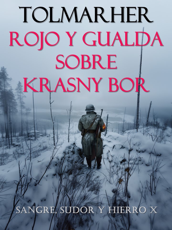 Portada completa de Rojo y Gualda sobre Krasny Bor