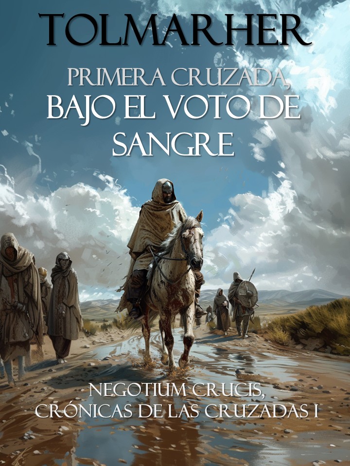 Portada completa de Primera Cruzada; Bajo el voto de sangre