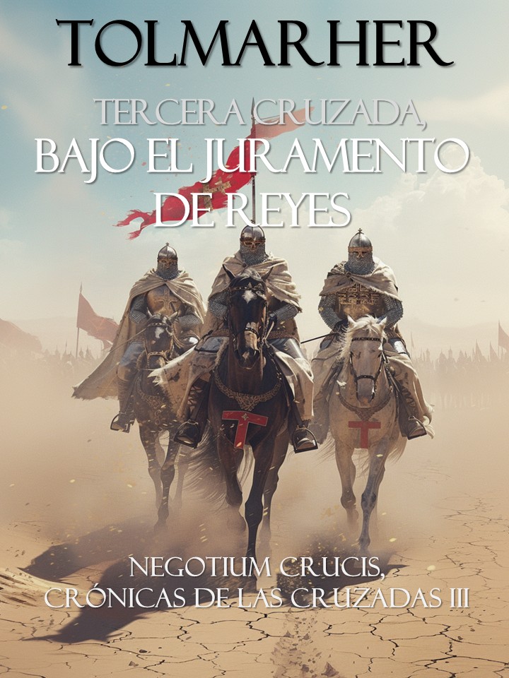Portada completa de Tercera Cruzada; Bajo el Juramento de Reyes