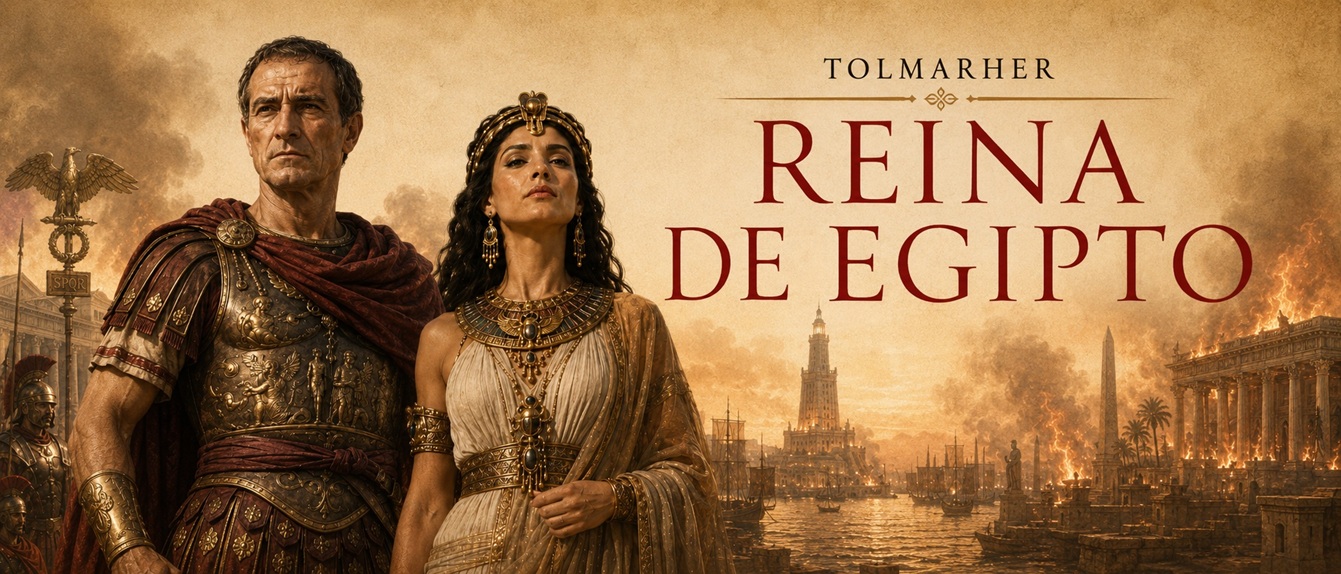 Cabecera de la serie Reina de Egipto