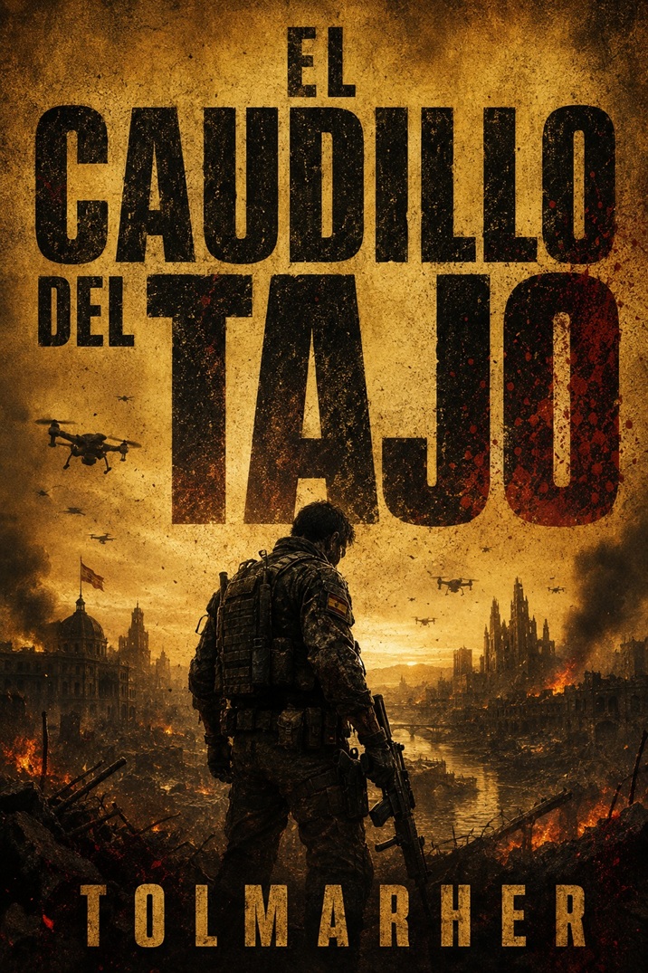 Portada de El Caudillo del Tajo, Crónica del fin de Europa