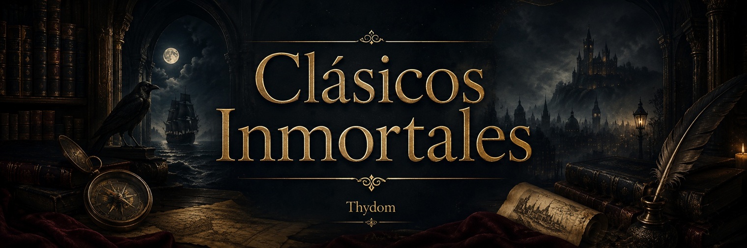 Cabecera de la serie Clásicos Inmortales