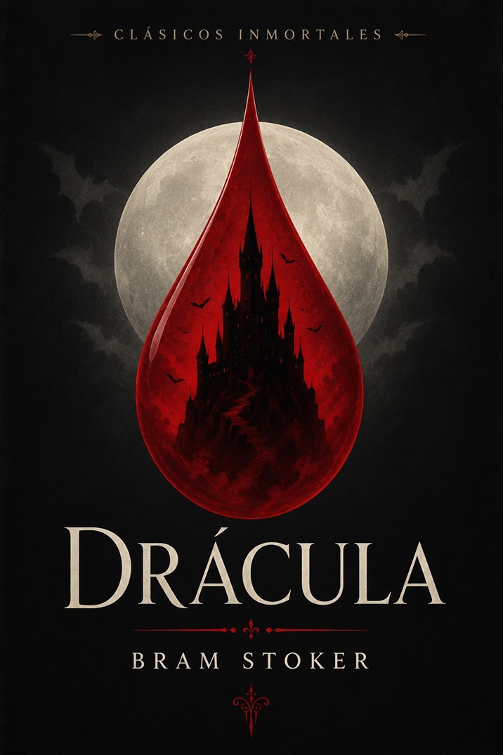 Portada de Drácula