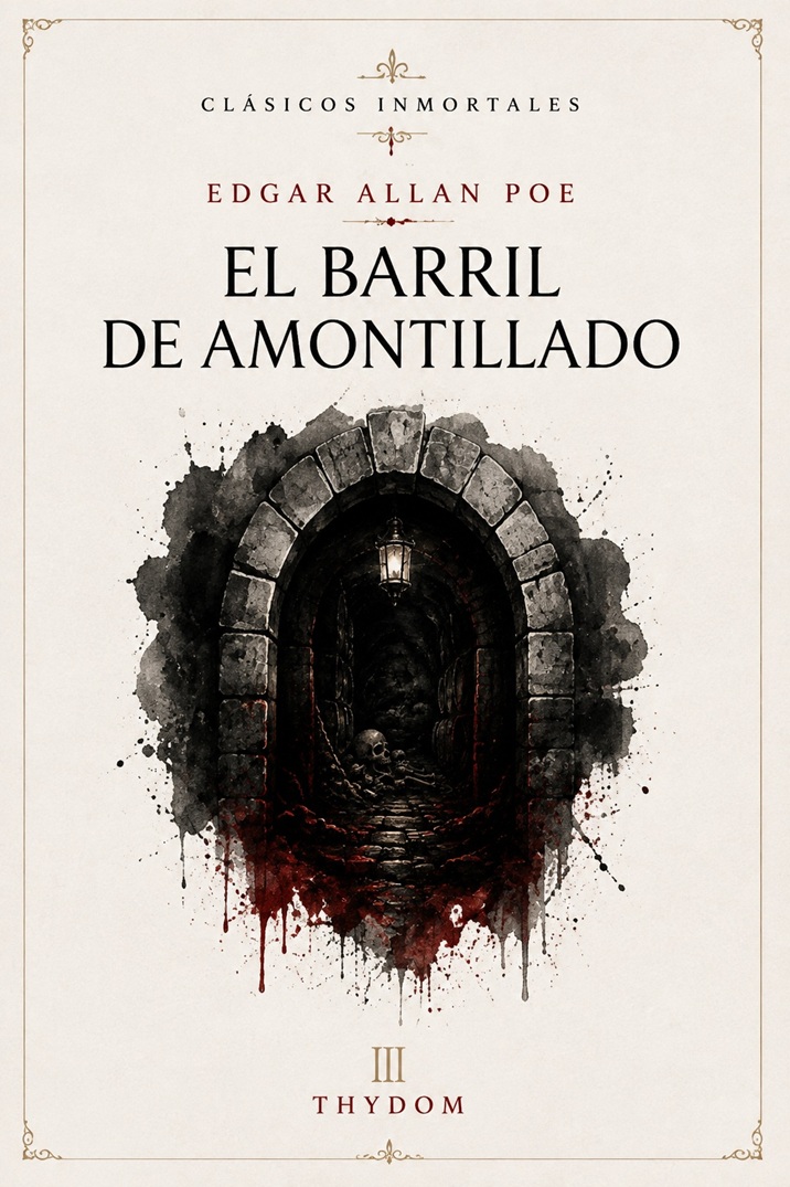 Portada de El barril de amontillado