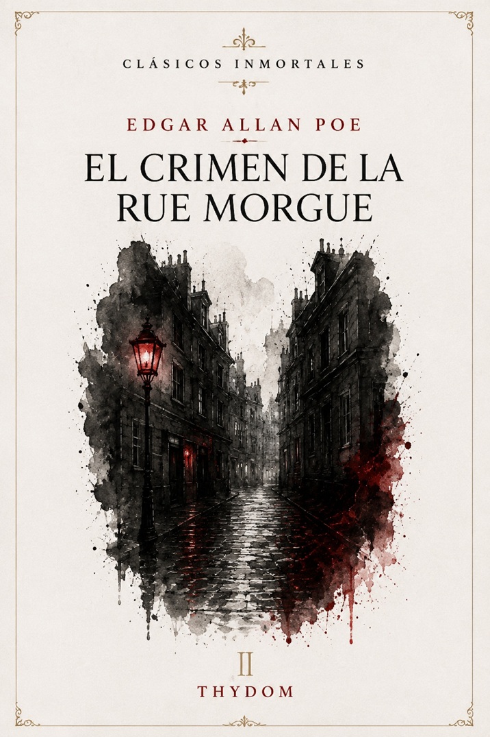 Portada de El Crimen de la Rue Morgue